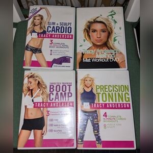 Classic Tracy Anderson Method Set of 4 Workout DVDs